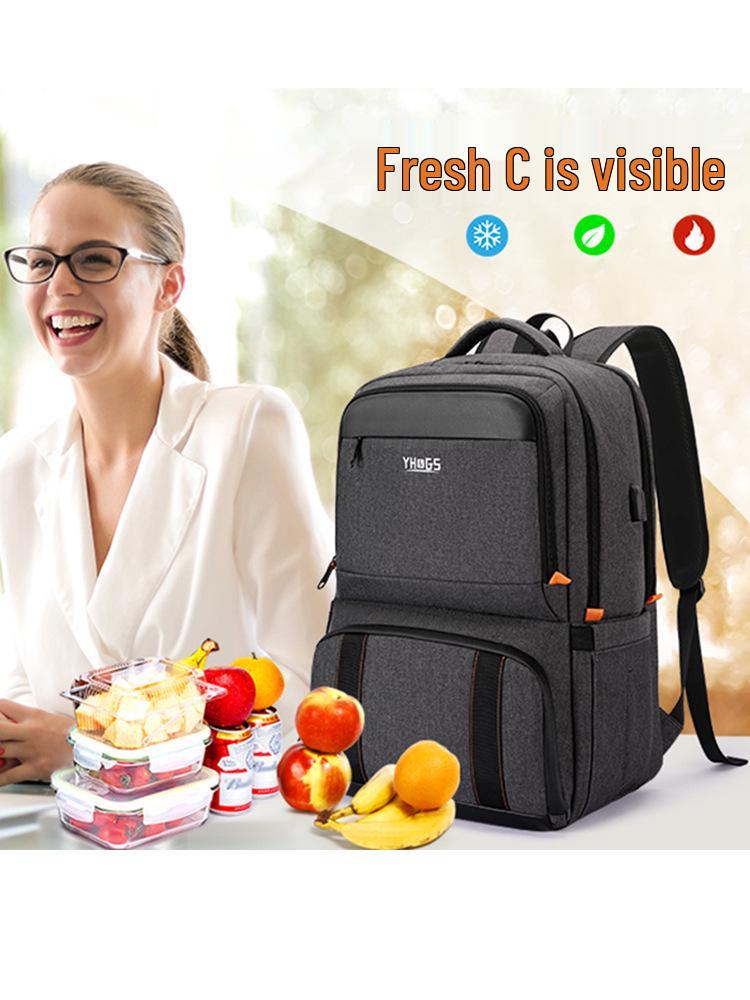 2024 Stylish Waterproof Backpack with Insulated Lunch Bag for Middle School Girls