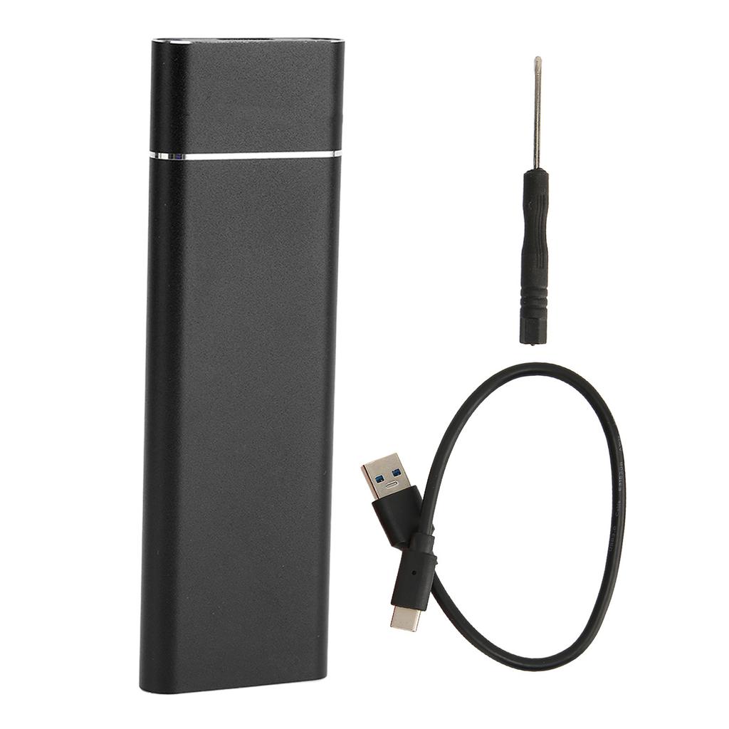SSD Enclosure M.2 PCIE NVMe   Dual Protocol SSD Enclosure Type C High Speed Transfer Aluminum Alloy Mobile SSD Case (Not Inclube Hard Disk)
