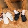 Men Warm Winter Cotton Shoes Women Warm Fur Home Slippers EVA Non-Slip Plush Slippers Indoor Couple Thick Sole Footwear Slides