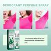 JAYSUING Deodorant Perfume Spray, Armpit Sweat Deodorizing Refreshing Whitening Deodorizing Body Lasting Deodorizing