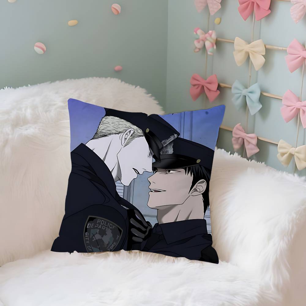 

Shutlines Case Plush Fabric Soft Pillowcase Double Sided Print Cushion Cover Household Gifts 40x40CM(16x16in)