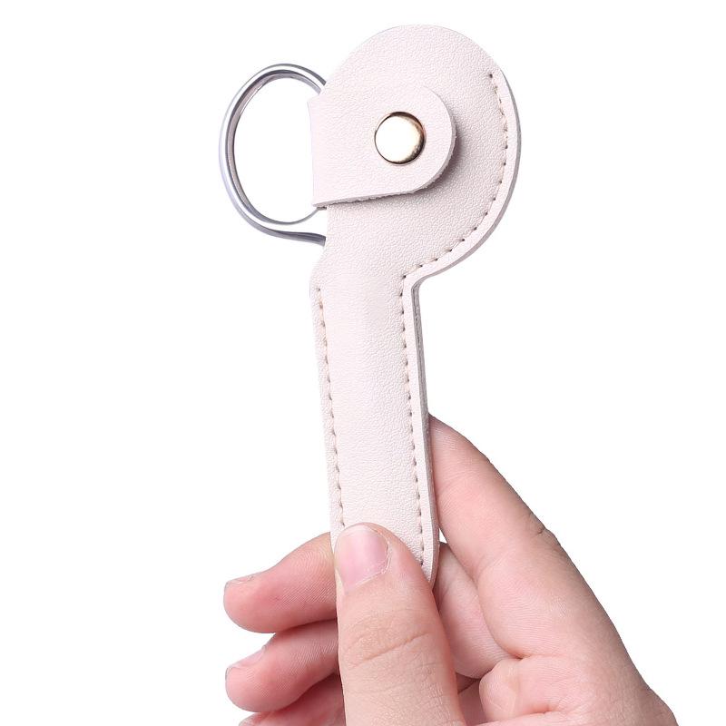 Stainless Steel Pointed Eyebrow Scissors with Protective Cover - Men's Nose Hair & Beard Trimmer