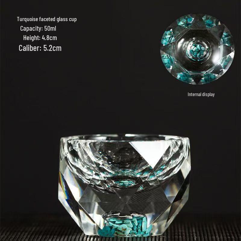 De Ruien Faceted Heat-Resistant Glass Teaware