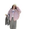 Winter 2025 new Korean cotton jacket hooded down cotton jacket student loose padded jacket fashion jacket short style