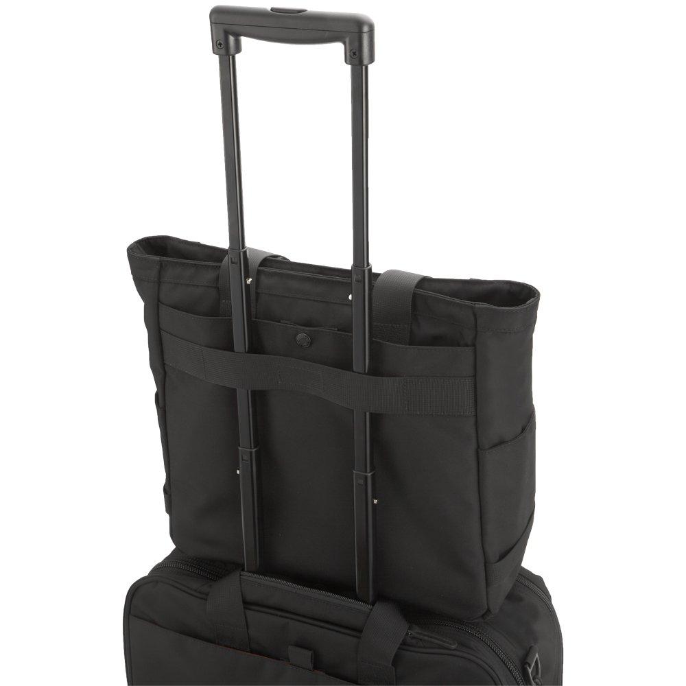 8530BK Business Tote Unisex [Manhattan Passage] “Lux 2” (Black)