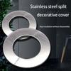Stainless Steel Faucet Decorative Cover Silver Pipe Wall Covers Useful Flange Cover