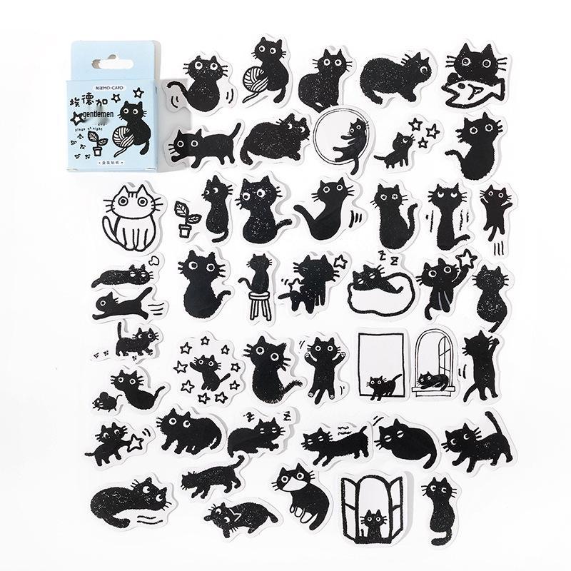 Cute Mr. Edgar Pet Stickers for Journals & Gifts