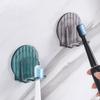 Plastic Toothbrush Holder Wall Mounted Tooth Brush Dispenser Toothbrush Cup Holder  Bathroom