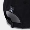 Jeimiweseuteu Nylon Lettering Symbol Ball Cap (Black)