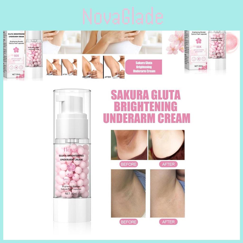Brightening Underarm Cream For Moisturizing And Lightening Dark Elbows And Underarms