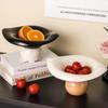 Lotus leaf-shaped fruit tray, high-value fruit basket, household candy display tray tray