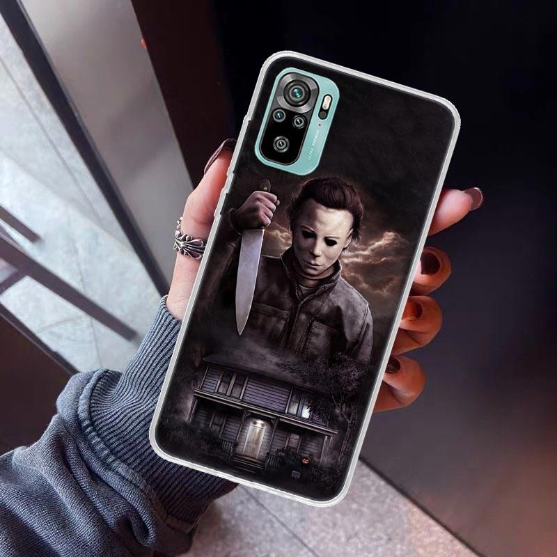 Halloween The Curse Of Michael Myers Horror Phone Case For Xiaomi Redmi Note 10 11 12 13 14 15 Pro Plus 11S 12S 14S 11T 11E 10S