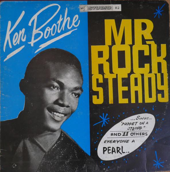 

LP Record KEN BOOTHE Mr Rock Steady SO3101 Studio One Jamaica Reggae Ska Dub Used