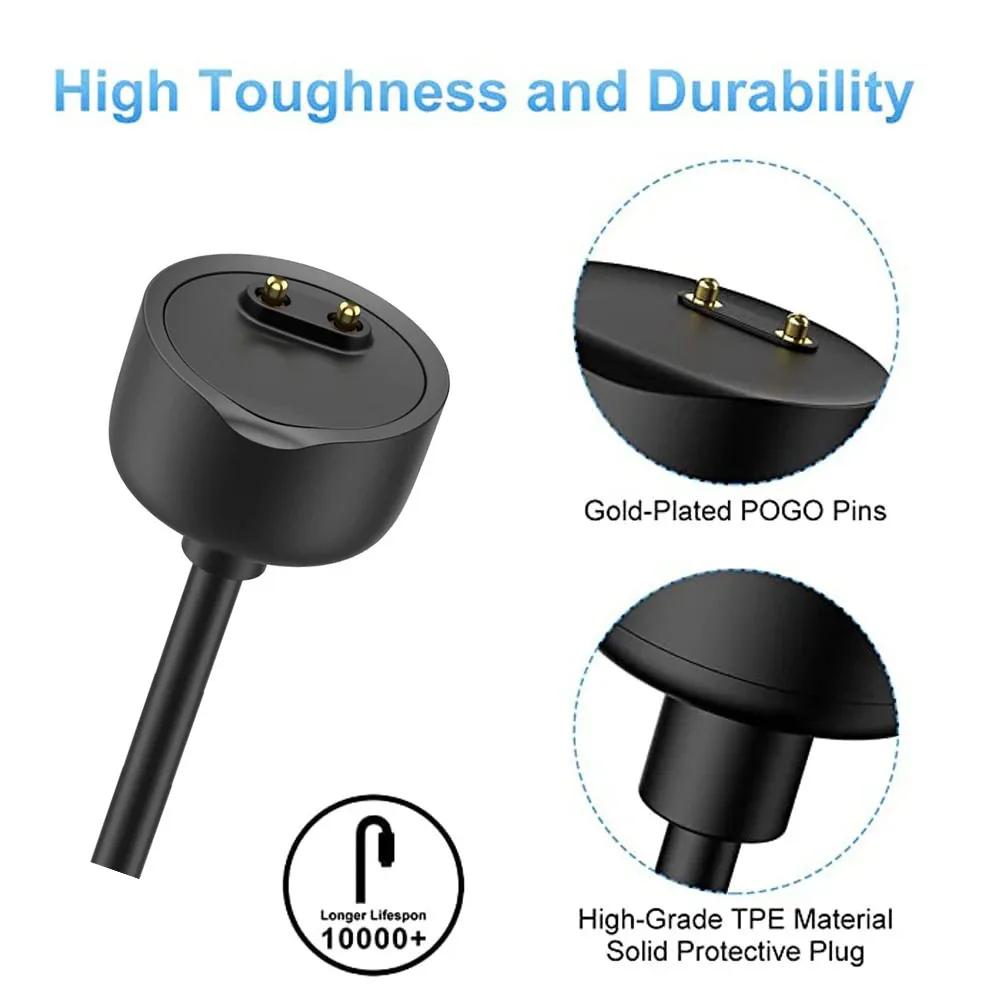 Magnetic Charger For Xiaomi Mi Band 8 7 6 5 4 3 USB Charging Cable For Redmi Watch 2 Charging Wire For Smart Bracelet Chargers