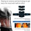 Abdominal Muscle Stimulator EMS Electric USB Rechargeable Abdominal Vibrating Belt ABS Muscular Trainer Slim Fitness Equipment