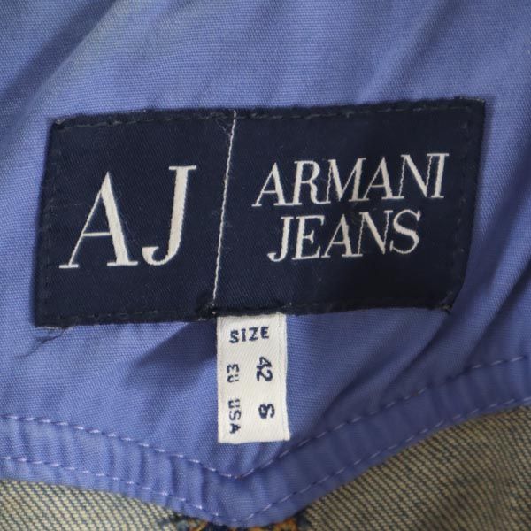 ARMANI JEANS 2WAY Denim Jacket S G Jean Women Used