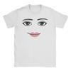 Men Womens TShirts Game Robot Face Leisure 100 Cotton Tees Short Sleeve Anime T Shirt Crew Neck Clothing Graphic Printed