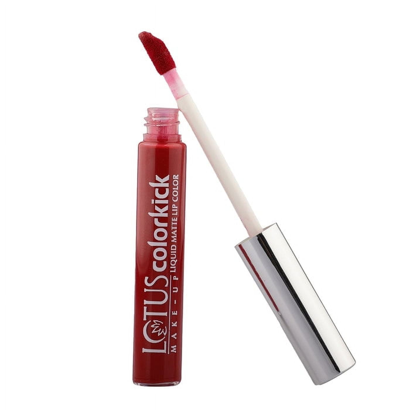

Lotus Herbals Colorkick Liquid Matte LipColor Red Rush 6g