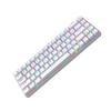 68 Keys Wired Mechanical Keyboard RGB Backlit Hot-Swappable Compact Design for   Gaming