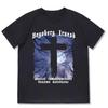 Gotik Karanlık Stil Tişört 2023 %100 Pamuk Y2k Amerikan Vintage Hip-Hop Sokak Giyimi Kısa Kollu Tişörtler Punk Oversize Tişört 8XL