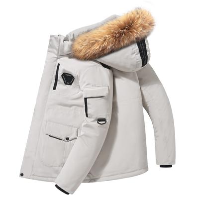 Vêtements d'hiver d'extérieur pour hommes, résistants au froid, pour hommes, courts, épais, chauds, version coréenne de la veste Running Man
