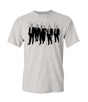 Reservoir Dogs T-Shirt Agent Smith Matrix Crossover Vintage Tarantino Klassiker