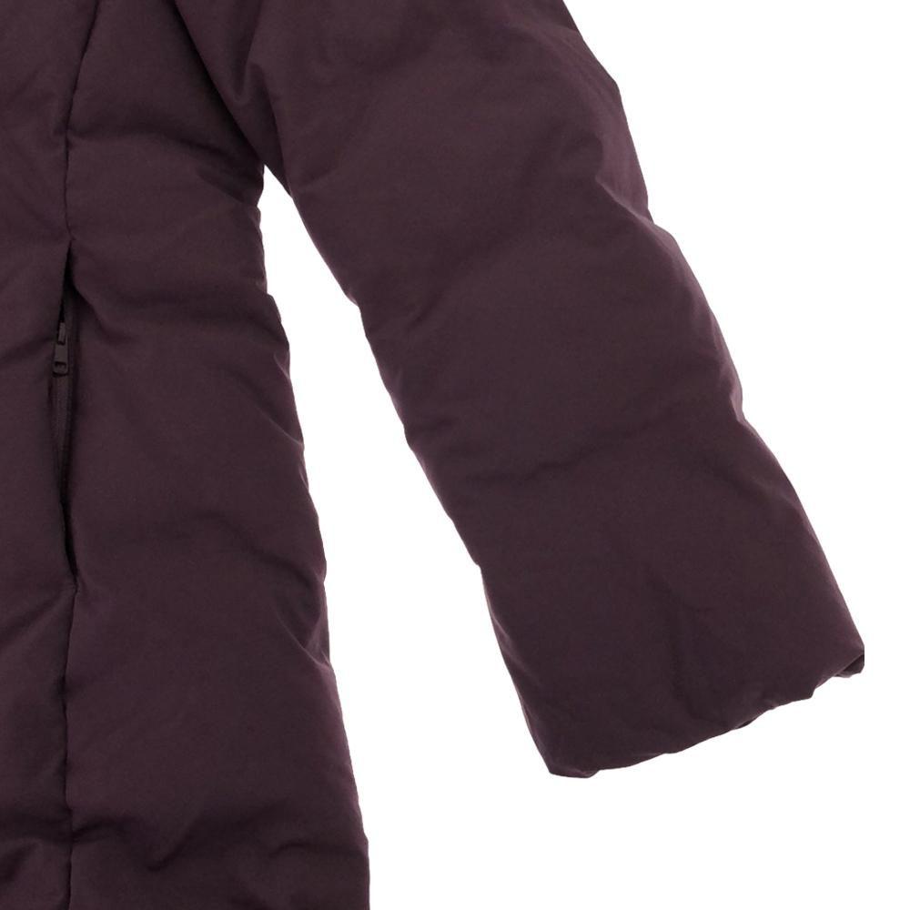 Uniqlo Бесшовное пуховое пальто S Фиолетовое Женское Б/У