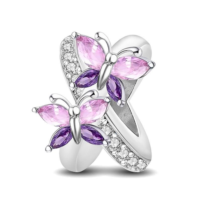 Copper Orange Watermelon Fruit Series Charms Beads Fit Diy Bracelet Necklace Making Gift Of High Quality Jewelry