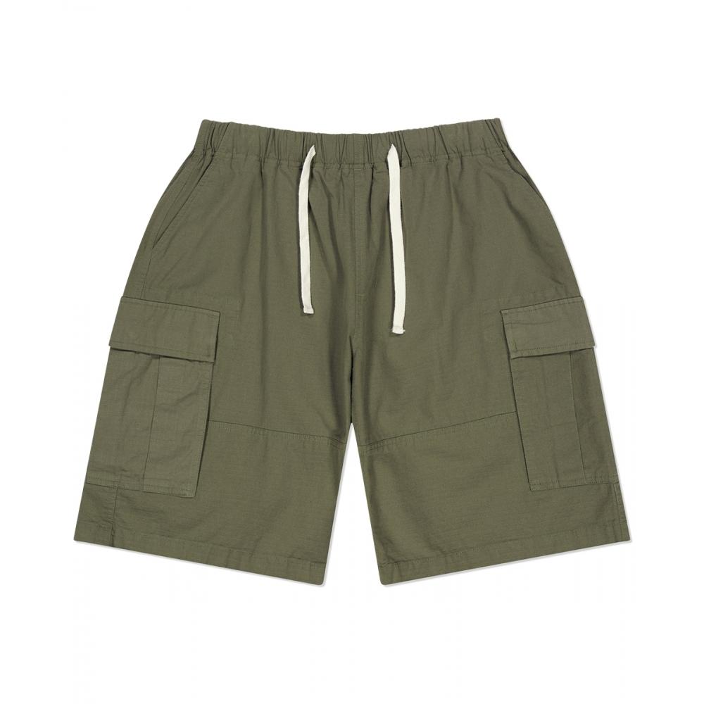 

MAHAGRID WASHED RIP STOP CARGO SHORT KHAKIMG2DMMPA61A