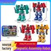 Optimus Prime Magnetic Robot Building Blocks: Educational and Transformable Toy for Kids