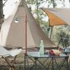 Edelstahl Lampenhalter Haken Tragbarer Zeltstangen Lichthalter Jagd- und Angel Laternenaufhänger Outdoor Camping Werkzeug