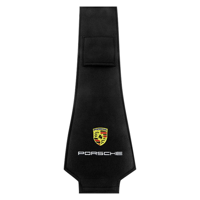 Fashion Car Seat Back Headrest Pillow Storage Bag Dustproof Cover For Porsche Boxster Cayenne Panamera Macan Cayman 911 918 996 917 991