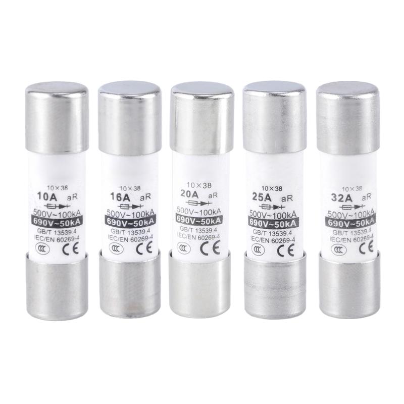 Upgrades Ceramic Fuses set Ceramic Electrical Fuses set Fast Blow Ceramic Fuses set Secure Your Electrical Installations