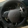 Handcrafted Suede Steering Wheel Cover for Mitsubishi ASX, Lancer, Outlander, Pajero