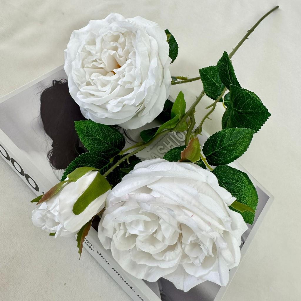 Flower Artificial Rose Wedding Hotel Restaurant Room Decoration Ornament Desktop