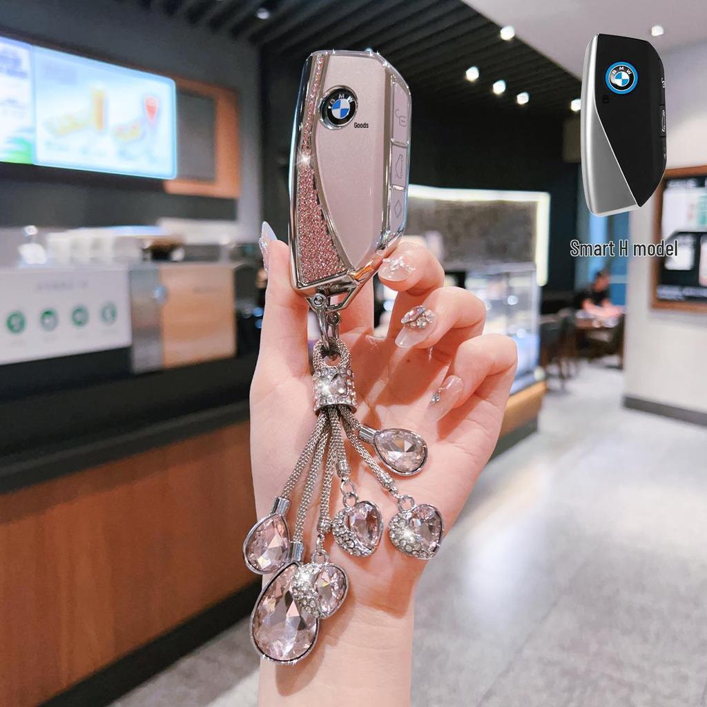 BMW Schlüsseletui für 5er 525iL, 7er X7i; Unisex Design für 2er X2i, 5i, 7i, X6, X5