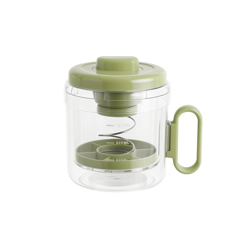 

Yogurt Strainer Tofu Press Kitchen Food Gadget Tool Homemade Quick Yoghurt Maker With Cloth For Cheese Nut Milk Coffee зелений