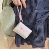 Cute Cat Women Three Fold Wallet Kawaii Student Card Coin Purse Cartoon Money Bag  Card Bag