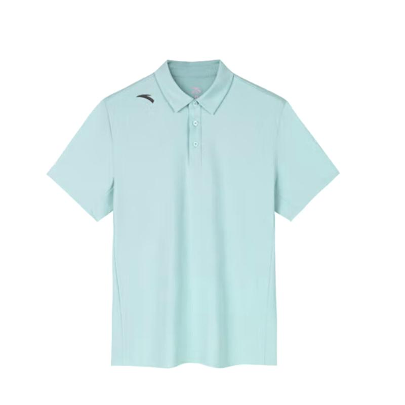 

Anta Comfortable Shoulder Insert Straight Tube Breathable Short Sleeve Polo Shirt Men tops 152437172 XL