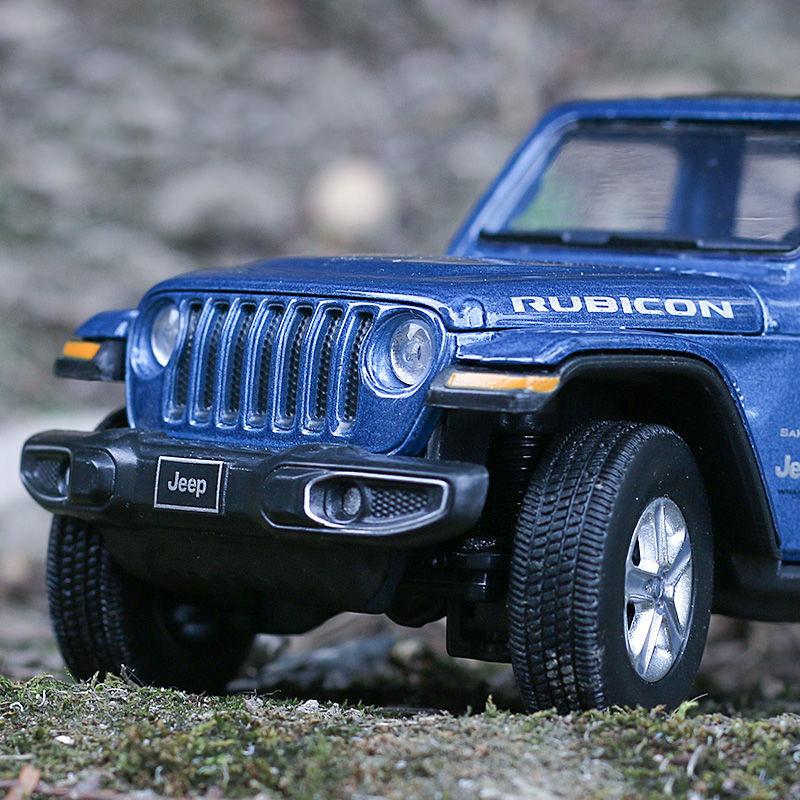 New 1:32 JEEPS Sahara Wrangler Simulation Toy Vehicles Model Sound and light Shock Absorbers Alloy Children Toys Collection Gift ALS1