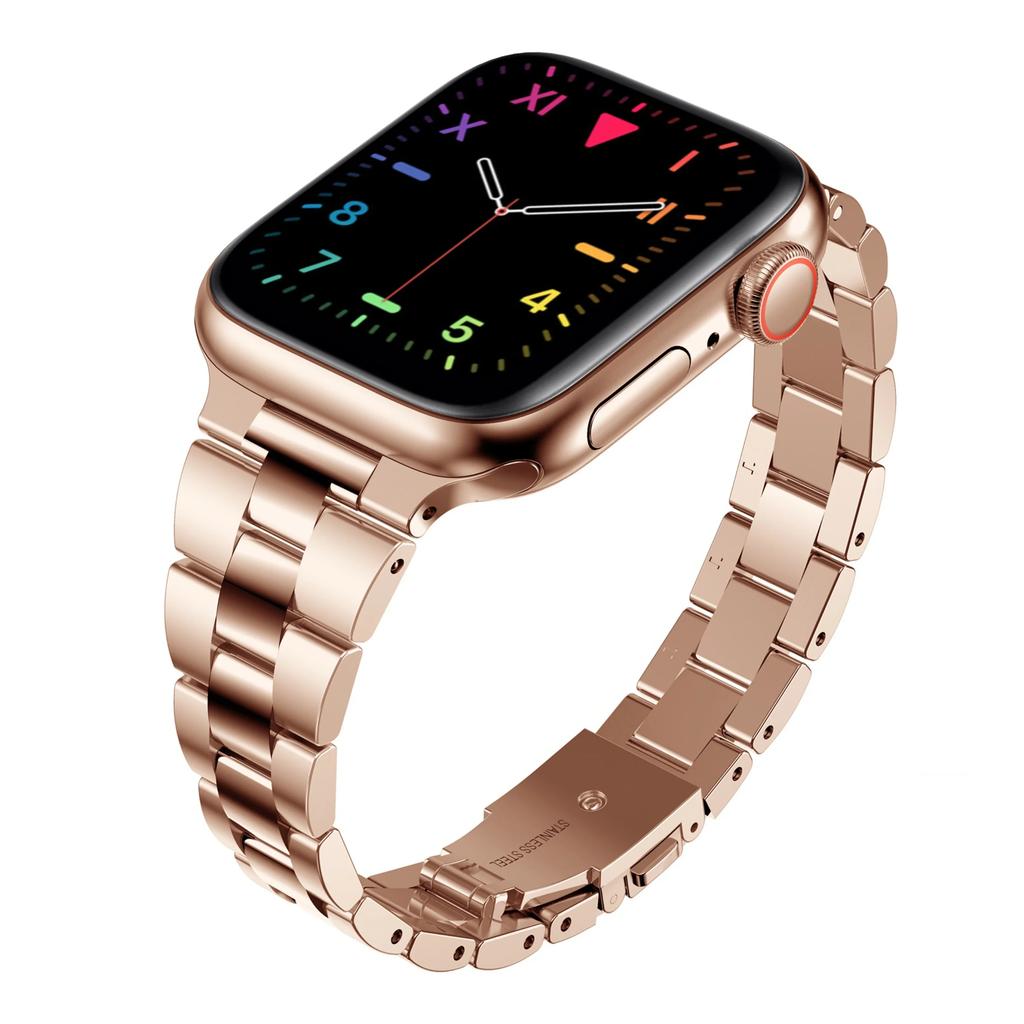 Women Stainless Steel Slim Bracelet For Apple watch Ultra3 11 10 9 8 7 49mm 40 42 41 45 46mm Band for iWatch Luxury Metal Strap