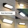 LED Wall Light With Motion Sensor 30W 16W 12W AC85-265V Outdoor Wall Light for Porch  Balcony Garden Lamp Home Lighting