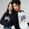 Gap Women's 2025 Autumn LOGO Appliqué Loose Baseball Jacket