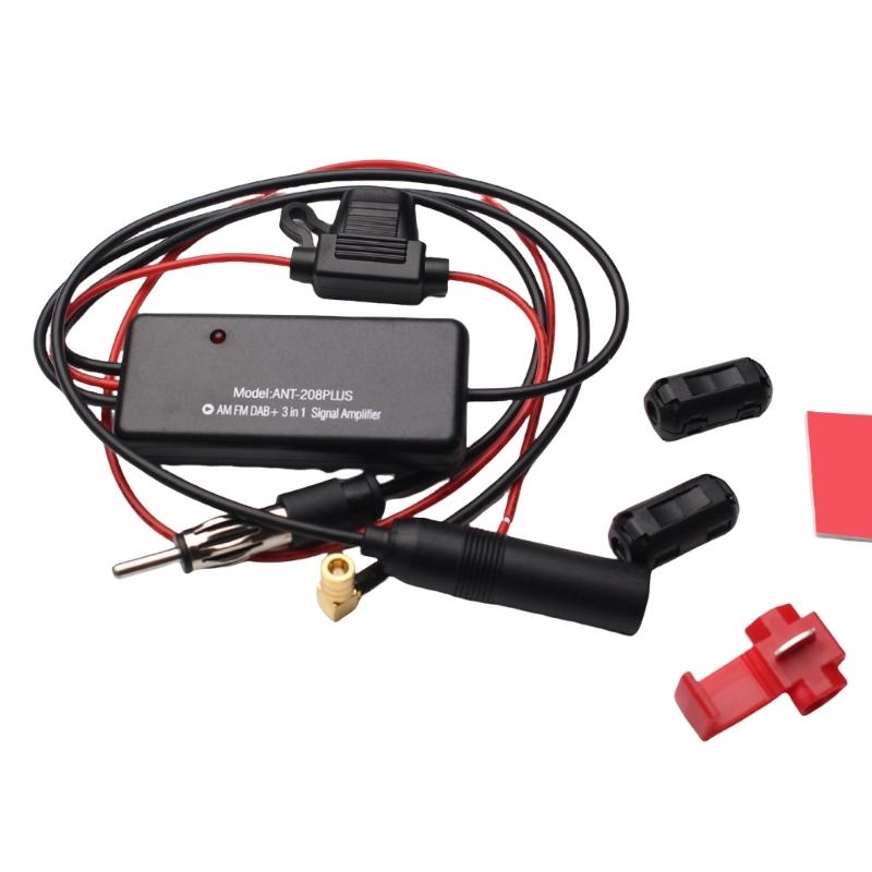 

Car Radio Signal Booster 3 in 1 Design for Improved Signal Stable Reception Clear Broadcast Better Listening Experience 1
