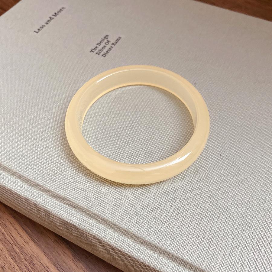 New Chinese-style glazed geometric round bracelet, simple and versatile temperament bracelet, personalized niche design jewelry