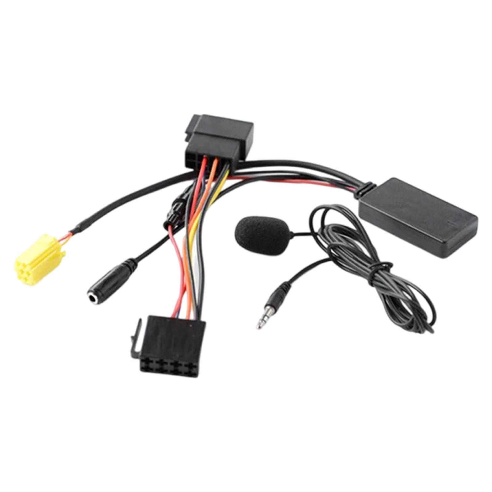 Handfree Stereo Adapter Cable Suitable For Car Radios Music Playback Featuring Built In Microphone&Wireless Connectivity 1