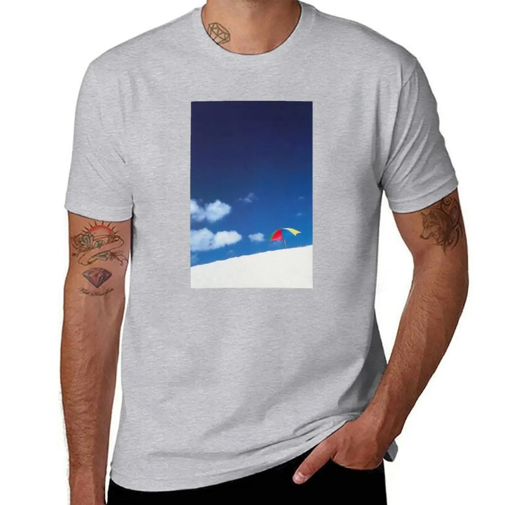 Chris Rea: T-shirt On The Beach t-shirt grafica camicetta vintage t-shirt nere per uomo