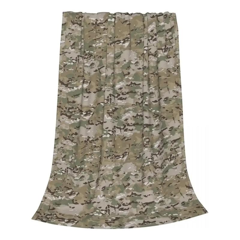 Mantas De Franela Multicam De Camuflaje Militar Personalizad S разноцветный