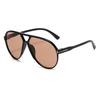 Letter T Double Beam Large Frame Toad Mirror  New Retro Sunglasses Pilot Sunglasses Sunglasses Sunglasses JH30