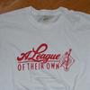 1990's A LEAGUE of THEiR OWN Vintage Original Rare! 80's 90's Baseball Movie Tee T-shirt (L/XL) X-Large Madonna Tom Hanks Rosie O'Donnell